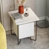 DECORTIE Acres Table de nuit moderne Blanc Meuble de Voir les images du produit 3