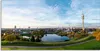 ARTland Glasbild Olympiapark in München Größe: 60x30 cm Produktbild-Vorschau 1