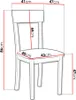 Chaise de salle à manger NEYA 1 - noir Voir les images du produit 2