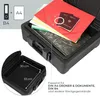 HMF Feuerfeste Wasserdichte Dokumentenbox für Ordner DIN A4/B4; 17 x39 x 36, 5 cm in Schwarz Produktbild-Vorschau