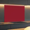 Spritzschutz Küchenrückwand Glas 100 x 40 cm Rubinrot - Produktbild-Vorschau 2