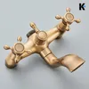 KLARWERK® NALA | Vintage Duscharmatur Set mit Regendusche & Produktbild-Vorschau 10