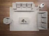 Wohnzimmer Komplett 2x Sofa Dreisitzer Textil Polstermöbel Produktbild-Vorschau 5