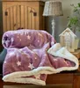 heimtexland ® samtig weiche Kuscheldecke Sterne Soft Produktbild-Vorschau 2