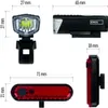Luce per bicicletta ricaricabile a LED anteriore + Anteprima dell’immagine prodotto 20