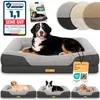 ELONEO Orthopädisches Hundebett, Größe XL - Grau Produktbild-Vorschau 1