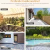 COSTWAY Gartenschrank Rattan, Buffetschrank Rattanschrank Produktbild-Vorschau 8