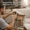 Sofa ARIA 2-Sitzer  Schlafsofa 122 × 95 × 84 cm in Creme  Produktbild-Vorschau 5