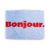 Badematte Bonjour Hellblau Helio Ferretti ca. 60x45x1,2cm Produktbild-Vorschau 1