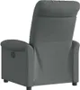 vidaXL Relaxsessel Elektrisch Dunkelgrau Stoff Produktbild-Vorschau 5