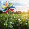 Großes Windrad 186 cm, wetterfeste Frühlings Gartendeko in Produktbild-Vorschau 5