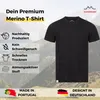 Alpenwert® Merino Shirt Herren [100% MERINO] perfektes Produktbild-Vorschau 2