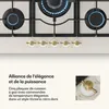 Klarstein Plaque de cuisson à gaz encastrée , Plaque à gaz, Voir les images du produit 4