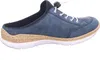 Rieker  Damenschuhe Pantoletten  Blau Freizeit Produktbild-Vorschau 35
