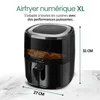 Emerio Airfryer XL AF-129329.3 - 5L - 80ºC à 200ºC - 12 Voir les images du produit 7