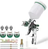 Yakimz HVLP Lackierpistole Set 3 Düsen 1,4mm 1,7mm,2mm Produktbild-Vorschau 1
