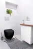 Toaleta WC: Czarna z deską sedesową Slim Soft-Close | Podgląd zdjęcia produktu 2