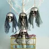 4 Halloween-Anhänger, Halloween-Skelette, Produktbild-Vorschau 1