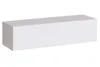 A white rectangular cabinet or shelf is shown against a white background.