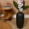 1x WL Vase Magret schwarz D19H40 Produktbild-Vorschau 2