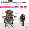 LINUMA® Luxus Faltstuhl CAMOUFLAGE Campingstuhl Anglerstuhl Produktbild-Vorschau 2