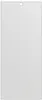 A white protective film for a phone screen with a hole at the top for attachment. Produktbild-Vorschau