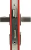 A close-up, straight-on view of a door lock mechanism. Produktbild-Vorschau