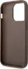 A brown iPhone case shown from the inside. Podgląd zdjęcia produktu