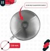 KOTARBAU® Imbuto in acciaio zincato Imbuto per olio benzina Anteprima dell’immagine prodotto 6