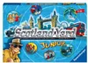 The image shows the box art for the board game Scotland Yard Junior. Produktbild-Vorschau