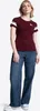 Lonsdale London T-Shirt Damen CORTON bordeaux XL Produktbild-Vorschau 3