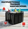 EVOCAMP faltbare Spülschüssel 20L, wasserdicht Faltschüssel Produktbild-Vorschau 2
