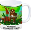 Kaffeebecher mit Faultier im Bürodschungel Motiv und Produktbild-Vorschau 1