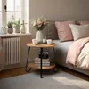Meubles Cosy Kulatý dvoustupňový odkládací stolek v Náhled obrázku produktu 8