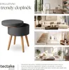 TecTake 403970, Šedá, Polyester, MDF Náhled obrázku produktu 8