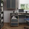 Contenitore per rotoli Vicco Tetrix Antracite 42 x 55 cm Anteprima dell’immagine prodotto 5