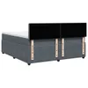 Boxspringbett mit Matratze Dunkelgrau 180x200 cm Samt Produktbild-Vorschau 10