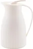 Kaffee- und Teethermoskanne mit Glaseinsatz Creme 1l Produktbild-Vorschau 1