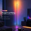 Lampe d'angle LED, lampe sur pied de 147,5 cm, RGB et blanc Voir les images du produit 4