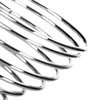 com-four® 6x Eierbecher aus verchromten Metall, elegante Produktbild-Vorschau 6