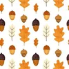 20 Servietten Happy Oak - Eichel-Muster 33x33cm Produktbild-Vorschau 1
