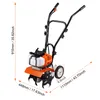 VEVOR Motoculteur 43CC Cylindrée Gaz Motoculteur 300mm Voir les images du produit 8
