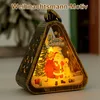 Retro-Weihnachtslaternen mit LED-Kerzen, 2 pcs wetterfest, Produktbild-Vorschau 3