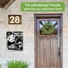 banjado Design Briefkasten Stahl weiß mit Zeitungsfach Produktbild-Vorschau 4