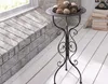 Metallständer Country-Style schwarz Tablett – Beistelltisch Produktbild-Vorschau 5