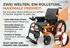 Elektrischer Rollstuhl faltbar – Lithium Akku 24V, bis 120 Produktbild-Vorschau 1