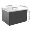 SucceBuy Einbau-Eisbox (508 x 355 x 342 mm) aus Edelstahl, Produktbild-Vorschau 7