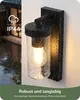 EDISHINE Außenwandleuchte mit Bewegungsmelder, Aluminium, Produktbild-Vorschau 7