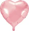 Herz-Folienballon, 45cm, hellrosa, 1 Stk. Produktbild-Vorschau 10