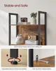 A collage of images showing a bookshelf and its features. Produktbild-Vorschau